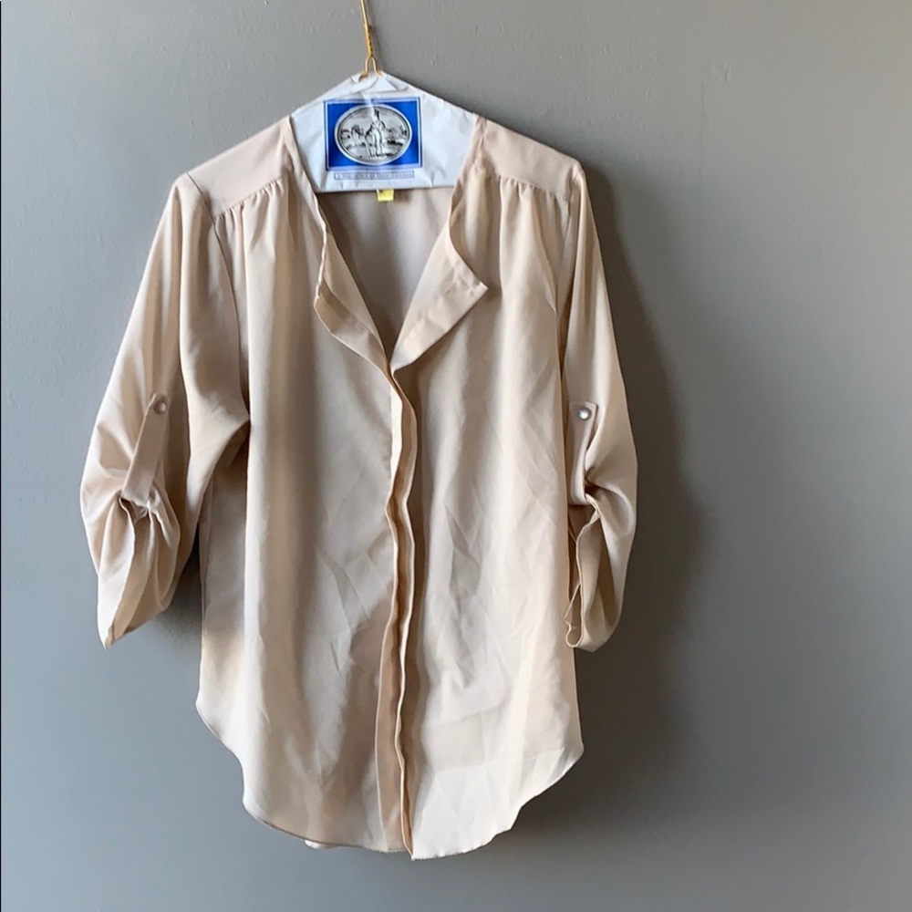 Cream shirt